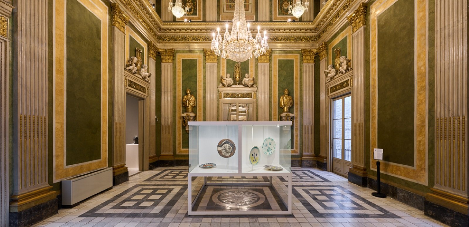 Colección permanente del Museu Picasso, Barcelona. Salón neoclásico