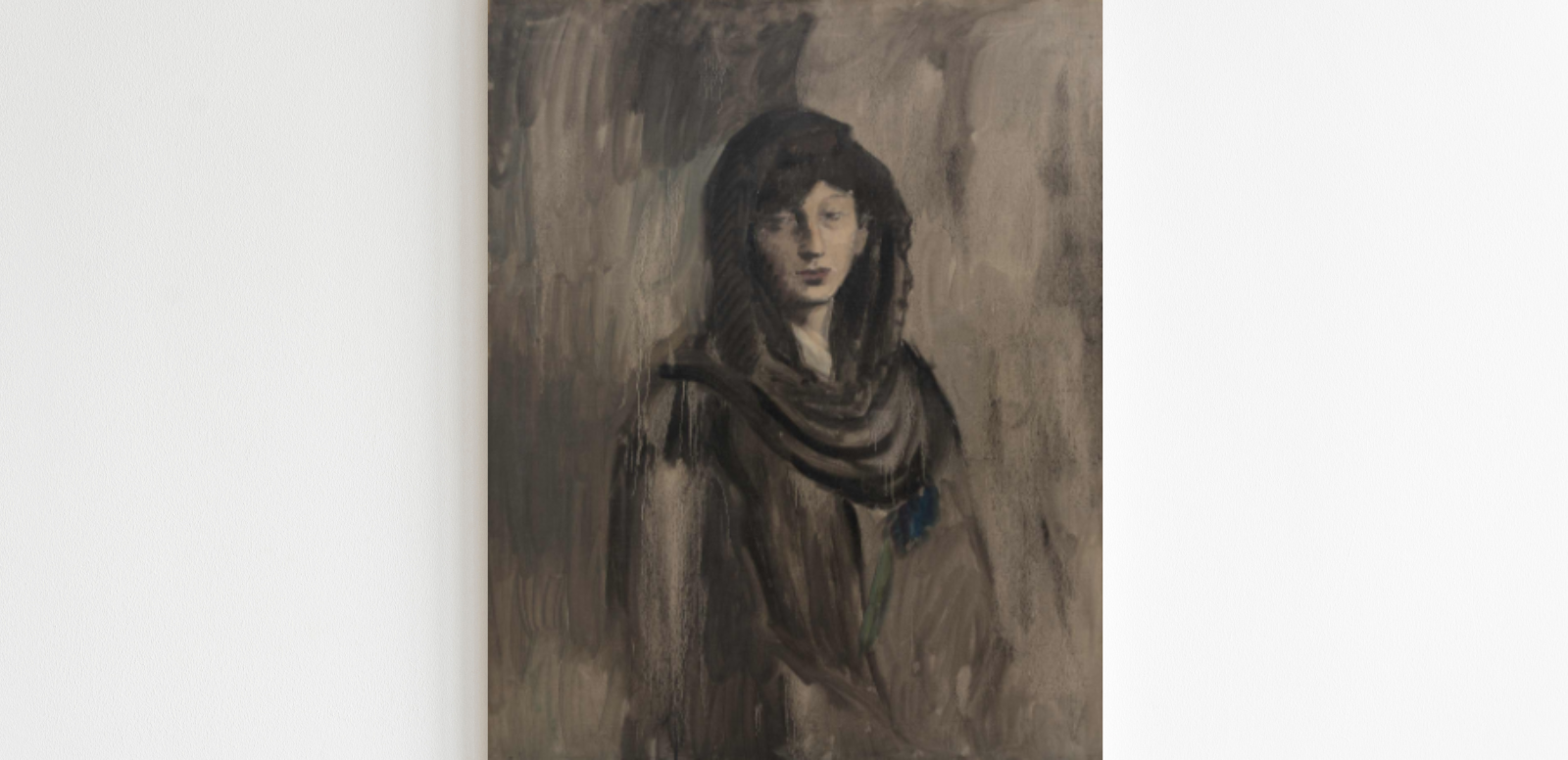 Fernande Olivier con mantilla negra, Pablo Picasso, 1905.