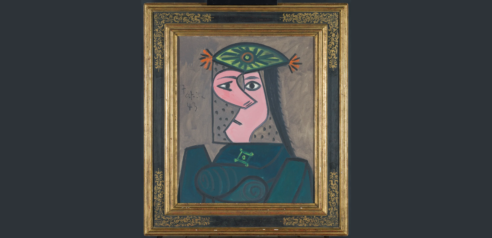 Pablo Picasso, "Buste de femme 43", 1943
