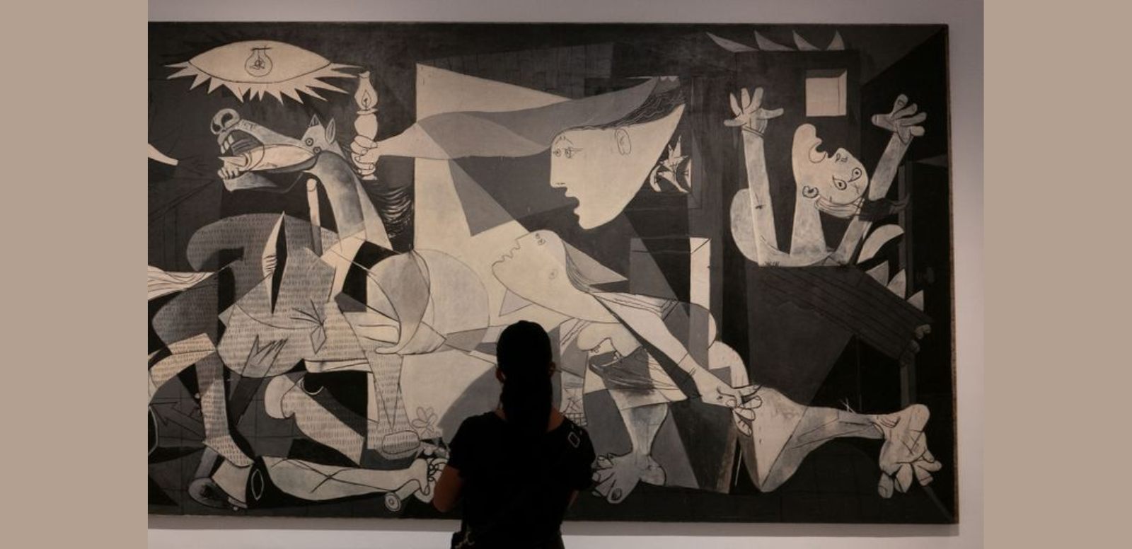 El Guernica en el Museo Reina Sofía de Madrid 