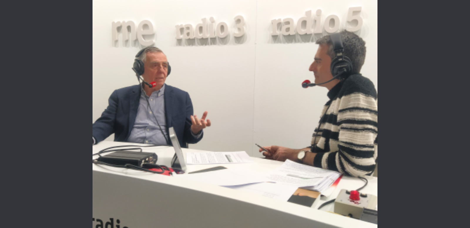 Entrevista a José Lebrero, director artístico del Museo Picasso Málaga en "Las tardes de RNE"