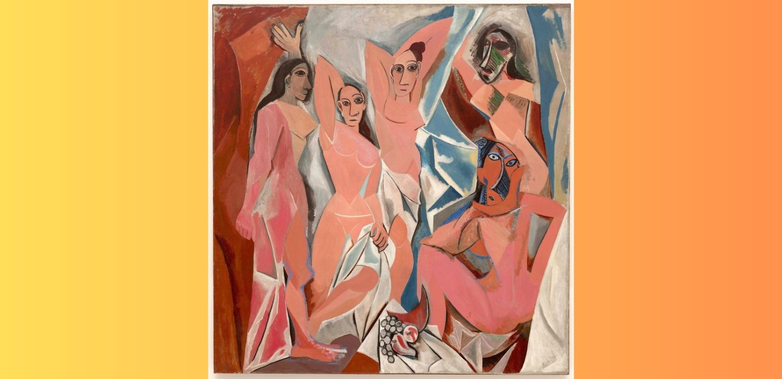 Pablo Picasso. “Las Señoritas de Avignon”, 1907