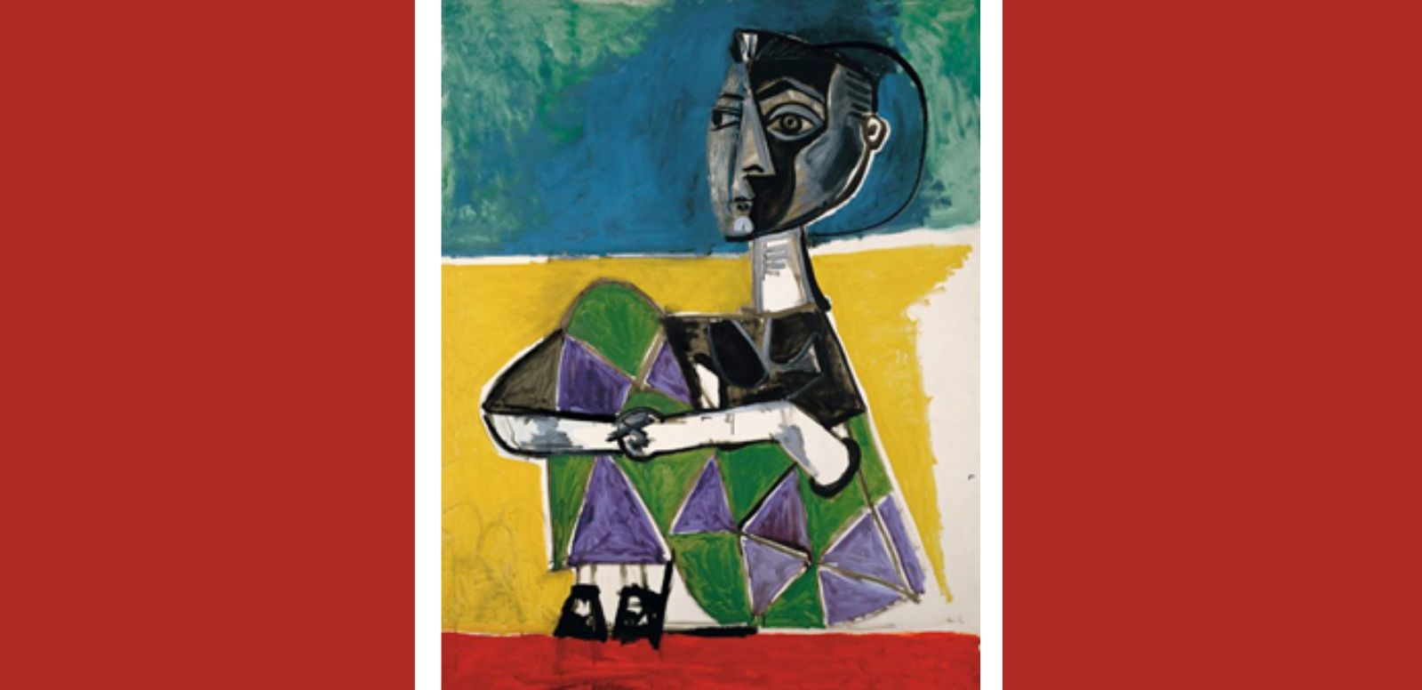 Pablo Picasso "Jacqueline sentada", 1954