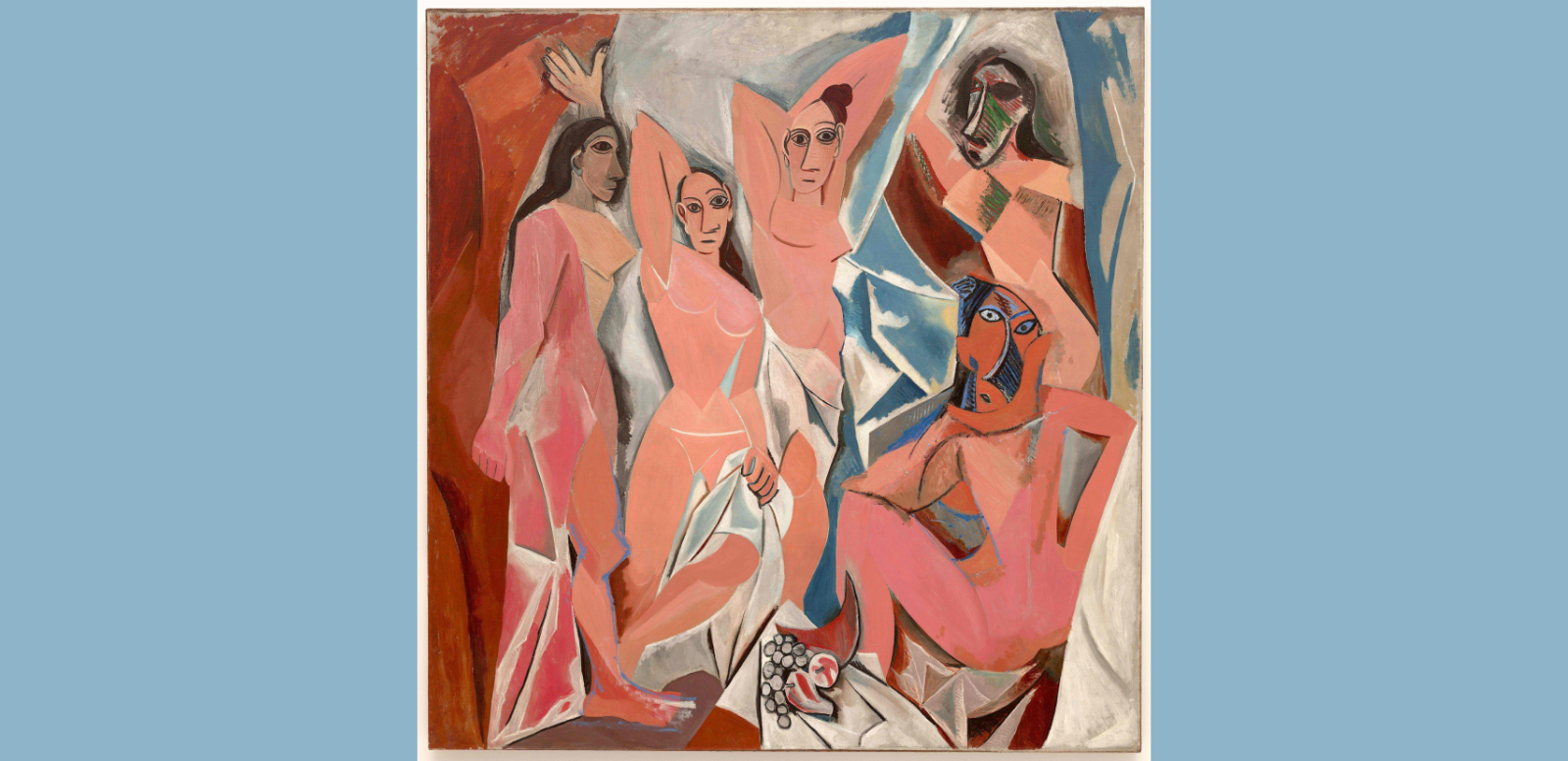 Pablo Picasso. “Las Señoritas de Aviñón”, 1907