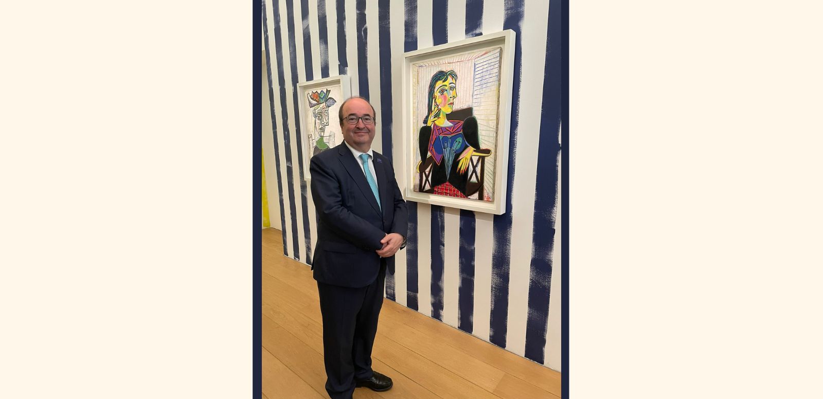 Visita de Miquel Iceta al Museé Picasso-Paris