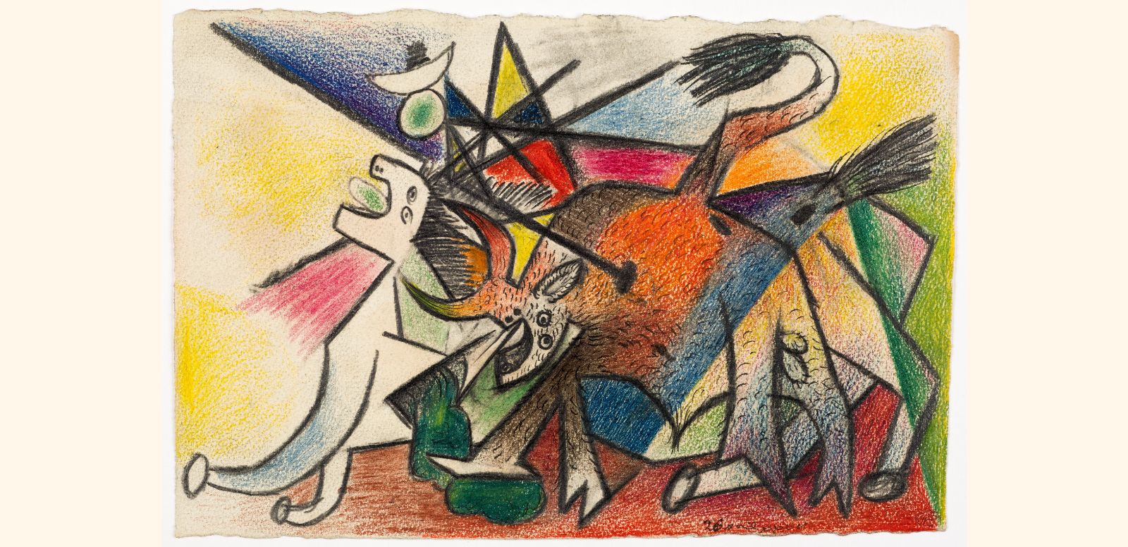 Pablo Picasso, "Corrida" 1935