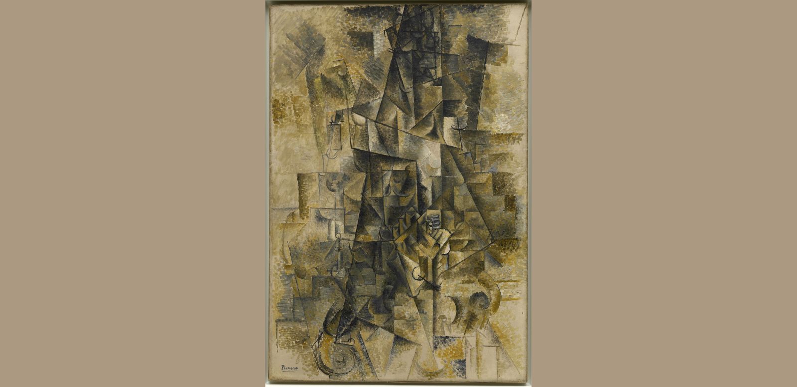 Pablo Picasso, "Acordeonista", 1911