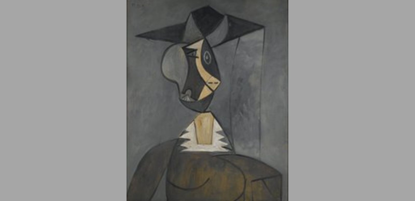 Pablo Picasso, “Mujer en Gris”, 1942