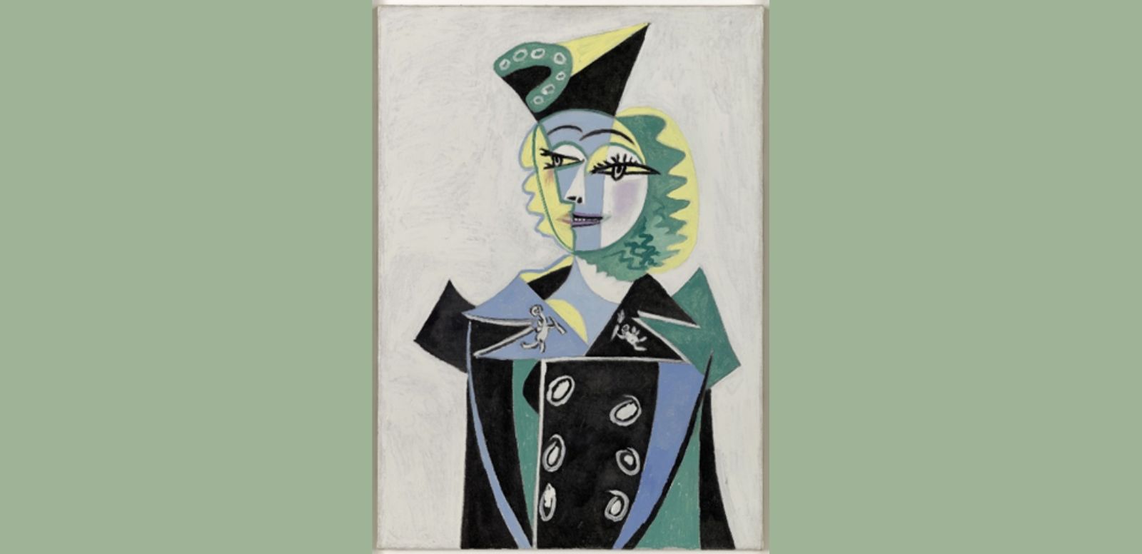 Pablo Picasso, “Retrato de Nusch Éluard”, 1937