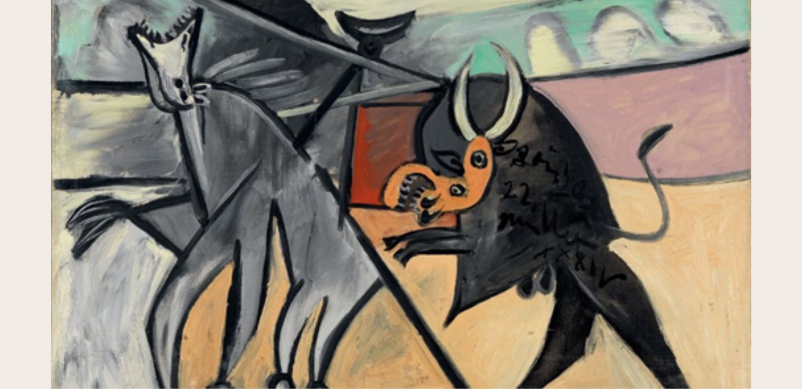 Pablo Picasso, “Corrida de toros”. 1934