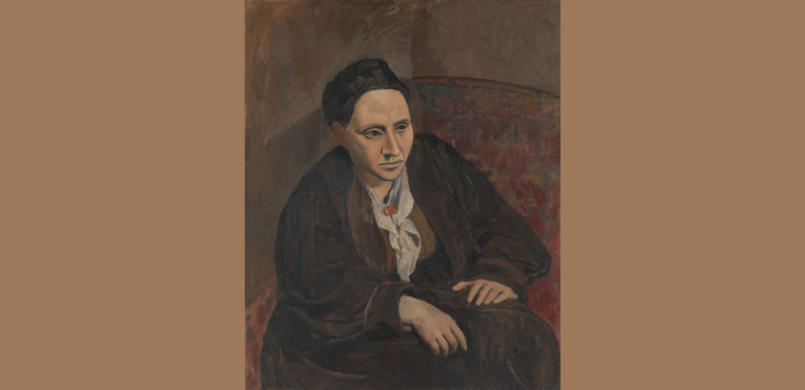 Pablo Picasso, “Retrato de Gertrude Stein” 1905-1906