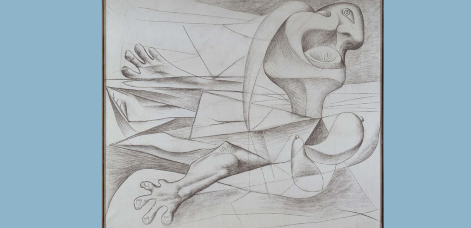 Pablo Picasso, "La nageuse", 1934