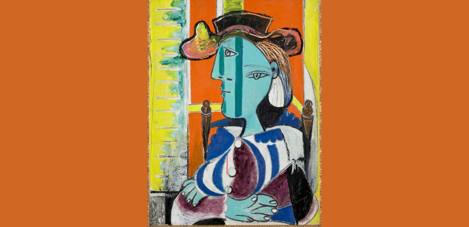 Pablo Picasso "Mujer sentada con los brazos cruzados" 1937