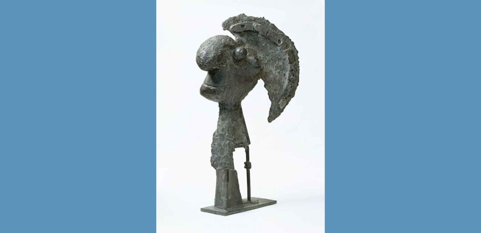 Pablo Picasso, “Cabeza con casco”, Boisgeloup, 1 de enero de 1933
