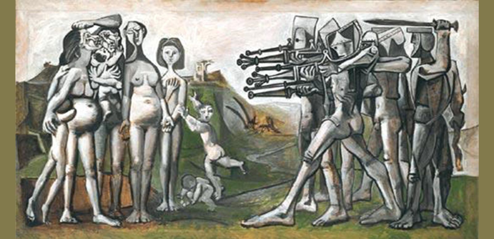 Pablo Picasso, “Masacre en Corea”, 1951