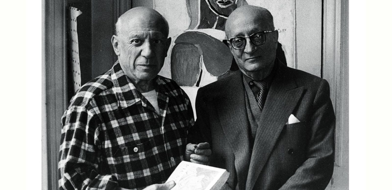 Edward Quinn, Picasso y Sabartés, 1954 