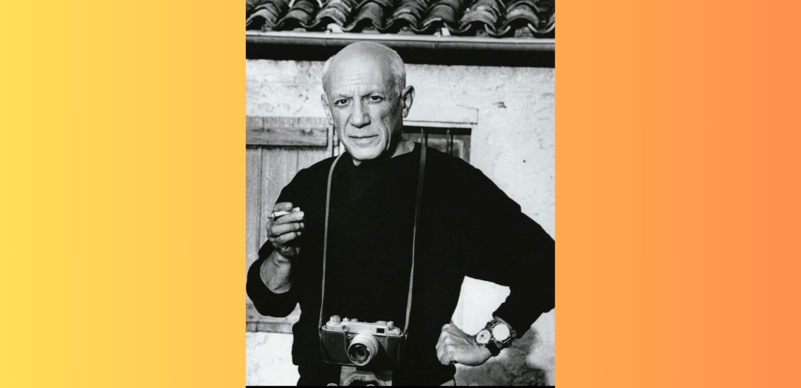 Joan Fontcuberta (a partir de una fotografía de André Villers), Picasso fotògrafo, 1995, Fotografía en gelatinobromuro de plata.